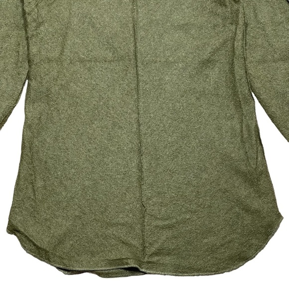 Isabel Marant Sweater Small Puffed Sleeve Pullover Alpaca Wool Dark Green - Picture 9 of 13